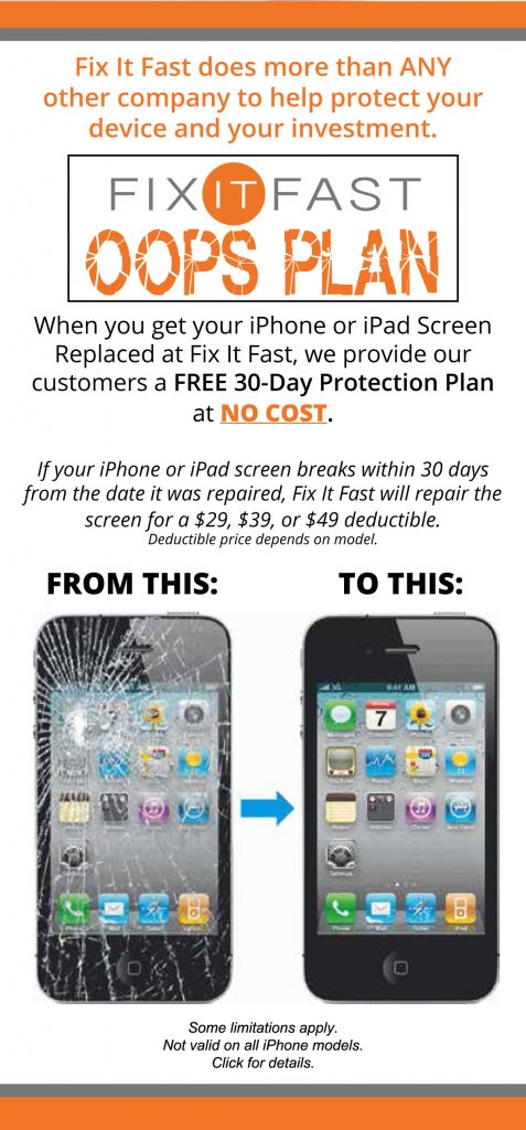 protection plan to fix broken iphone screen